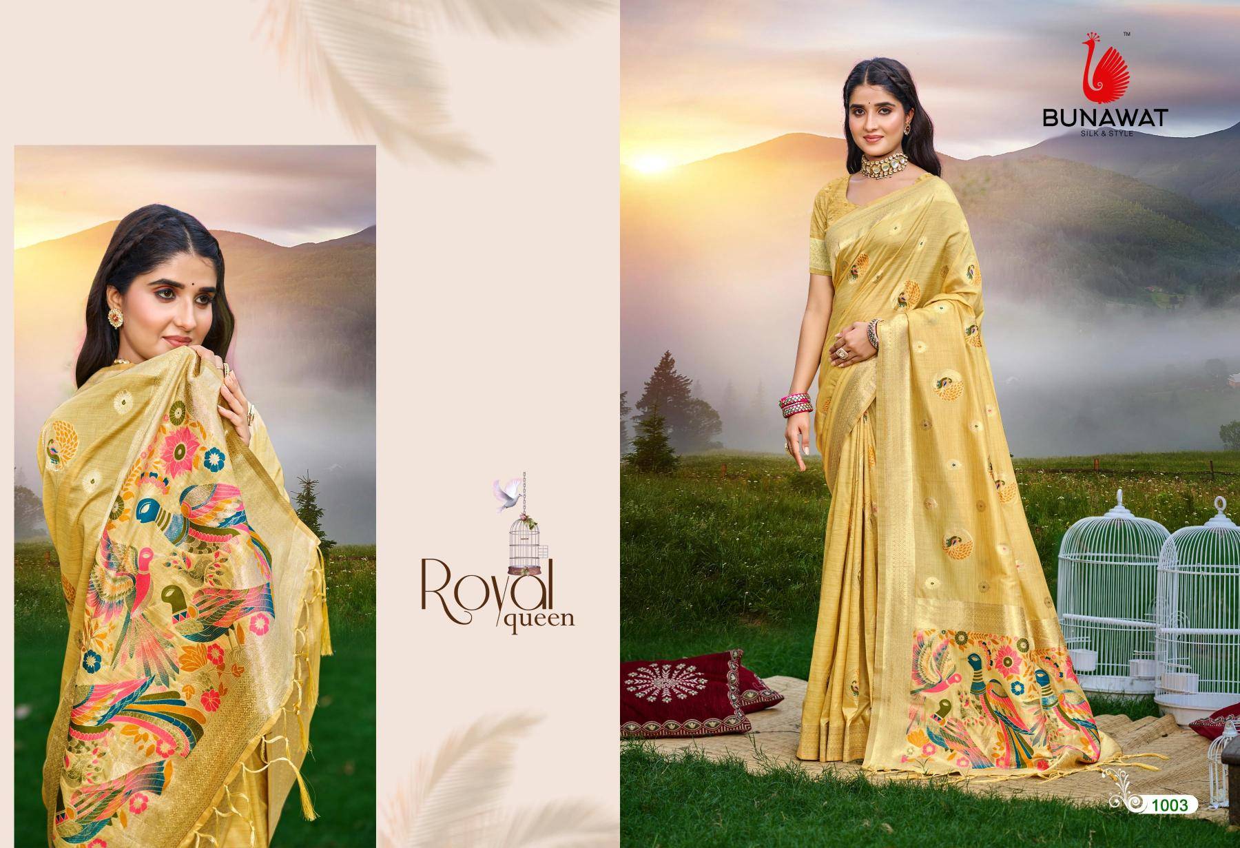 BUNAWAT - Kalista  Best wholesale saree market