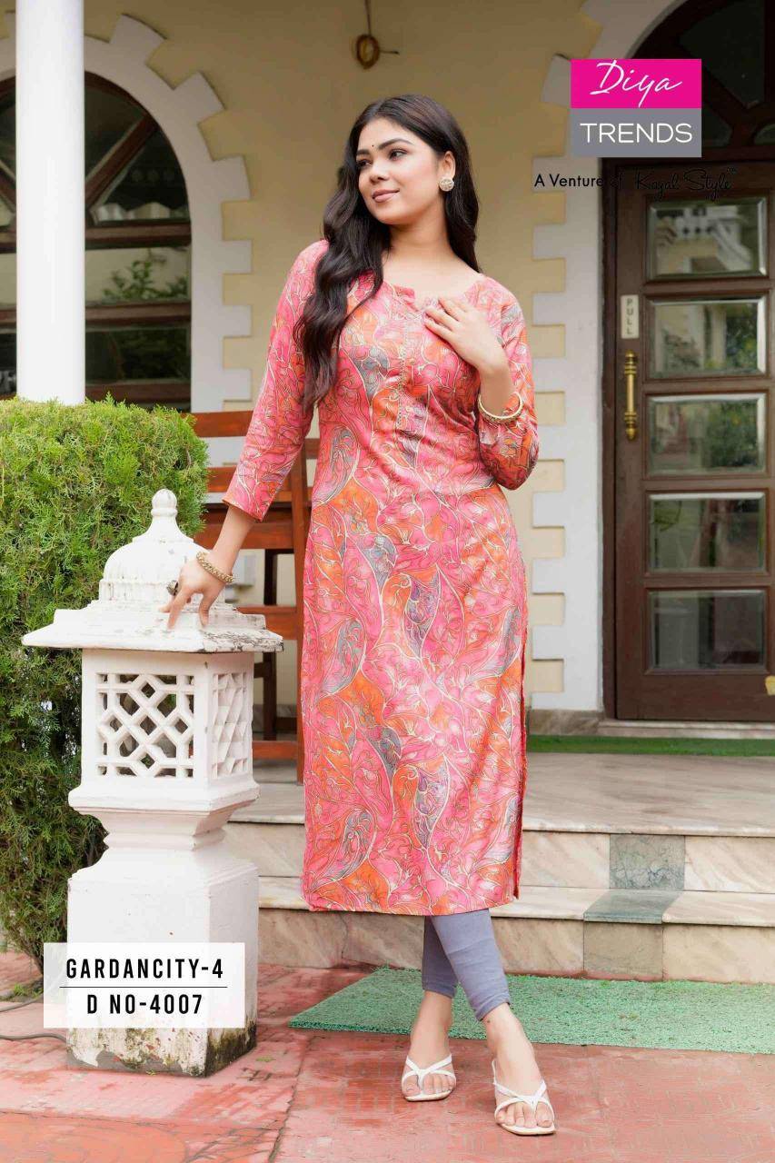 Diya trends big size Wholesale kurtis in Delhi