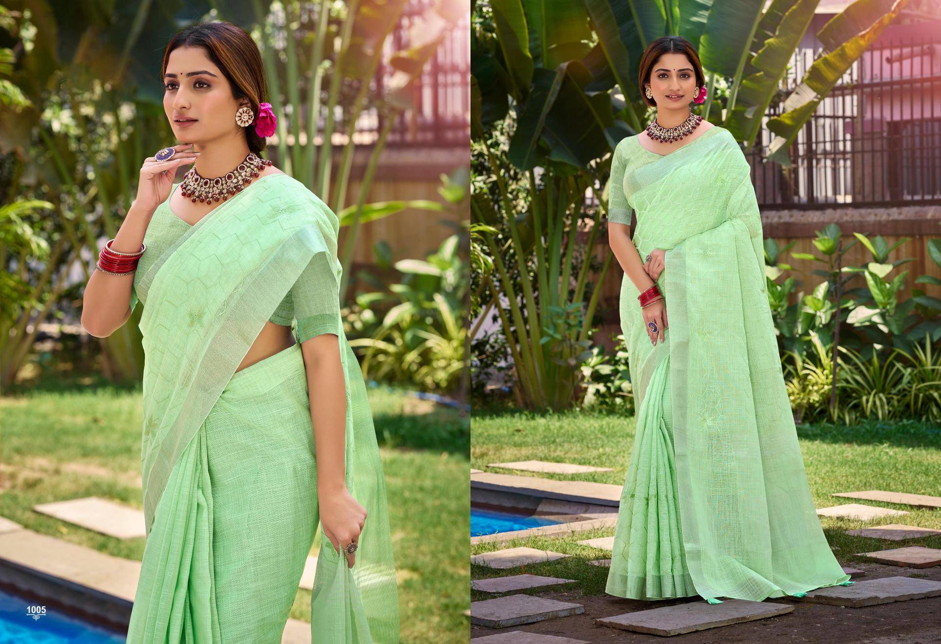 BUNAWAT - Silicon Saree wholesale price