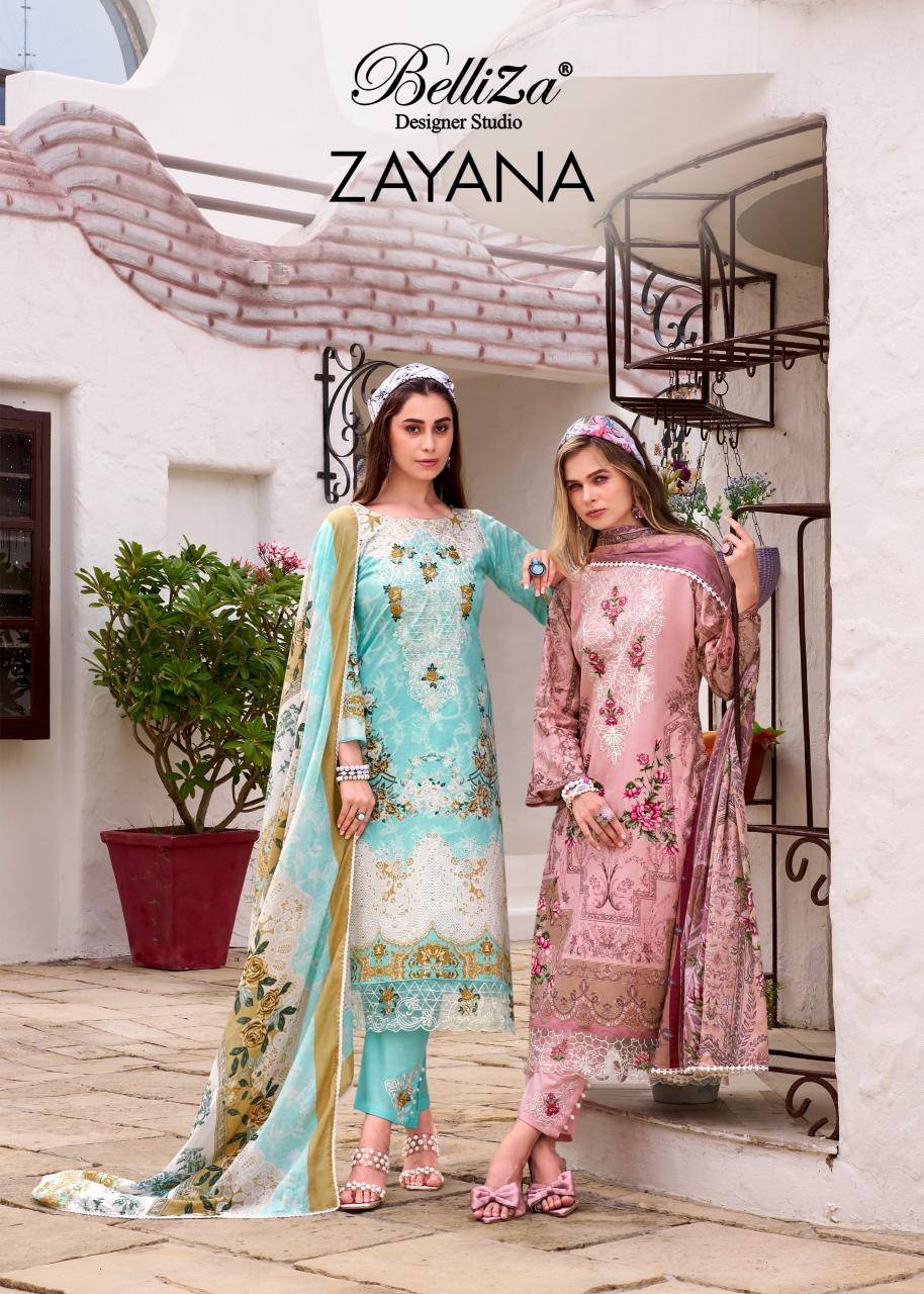 Belliza zayana dress material wholesale price