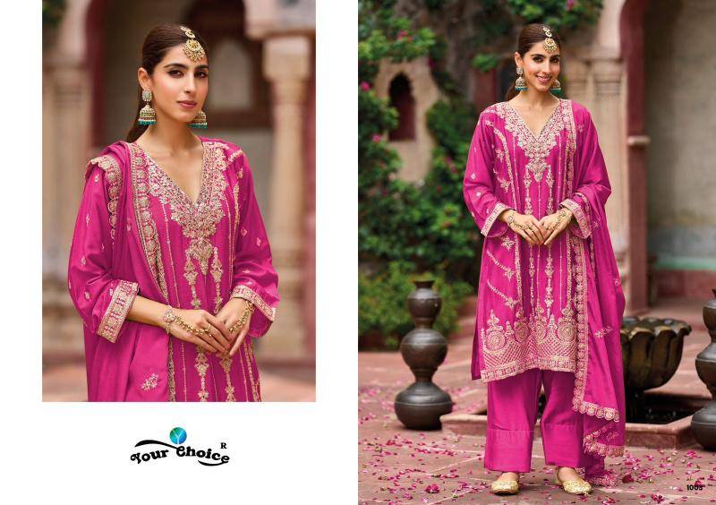 Your choice farasi Silver Wholesale Pakistani salwar kameez in India