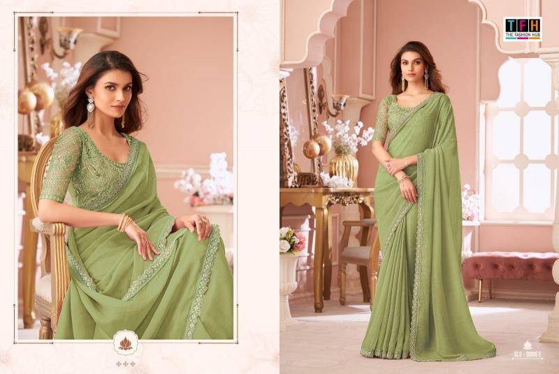 Shorya TFH salsa style d.no 8006 Surat saree wholesale online