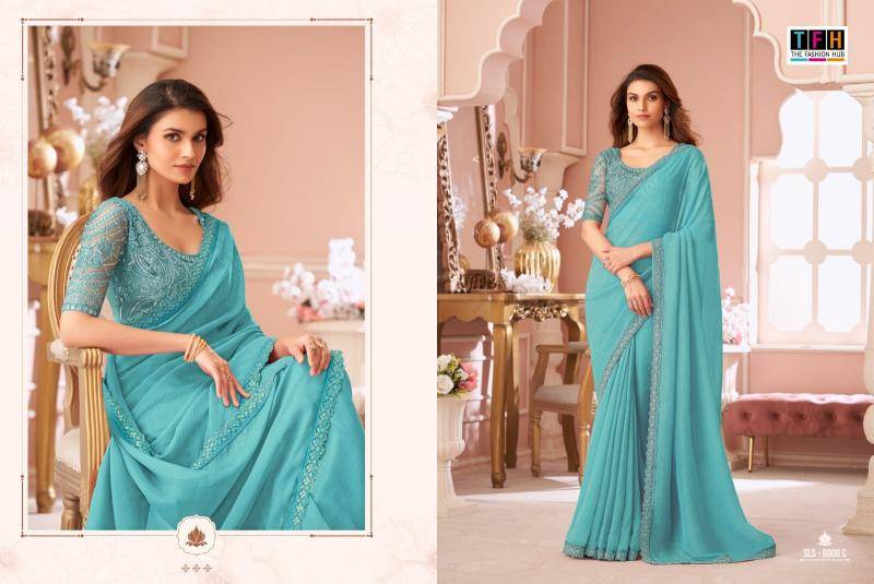 Shorya TFH salsa style d.no 8006 Surat saree wholesale online