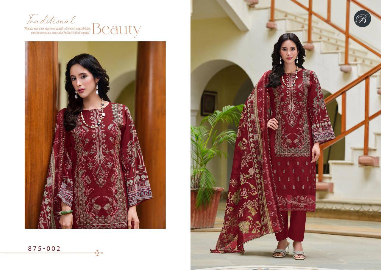 Belliza zareen Wholesale dress materials market