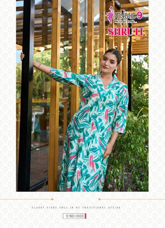 Mystic9 shruti vol 1 Designer Kurti manufacturers