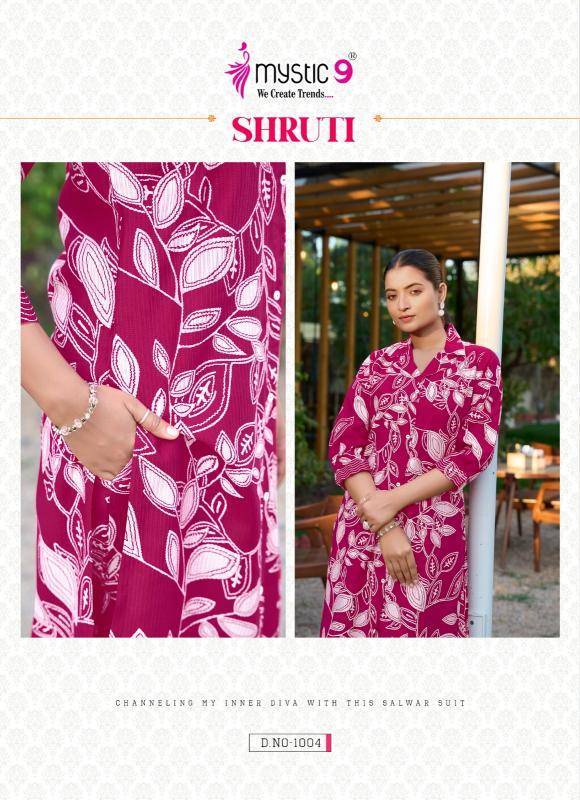 Mystic9 shruti vol 1 Designer Kurti manufacturers