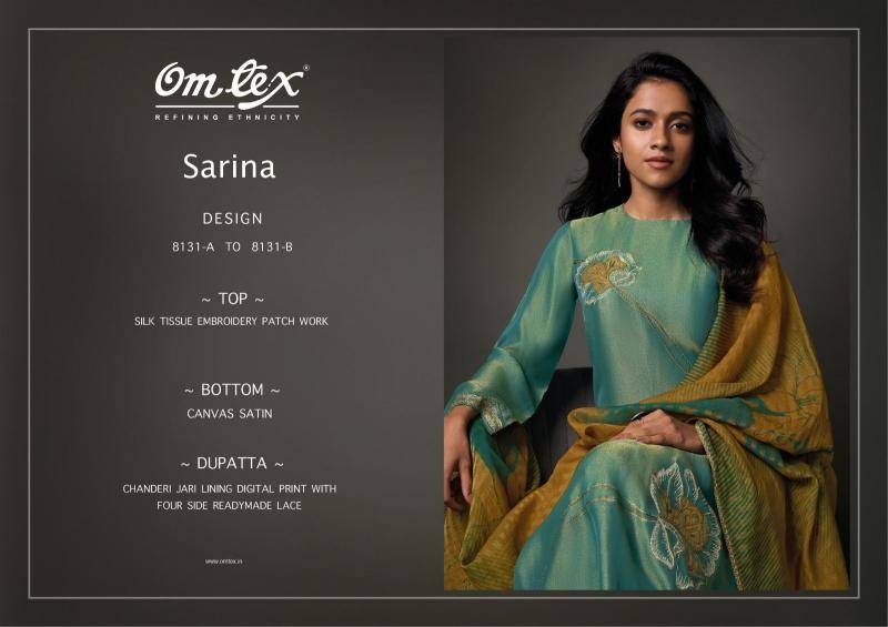 Omtex sarina Dress material wholesale price