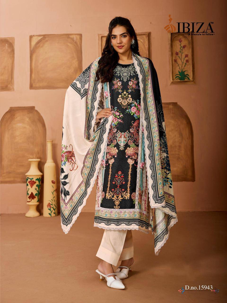 Ibiza rangrez Dress material wholesale delhi