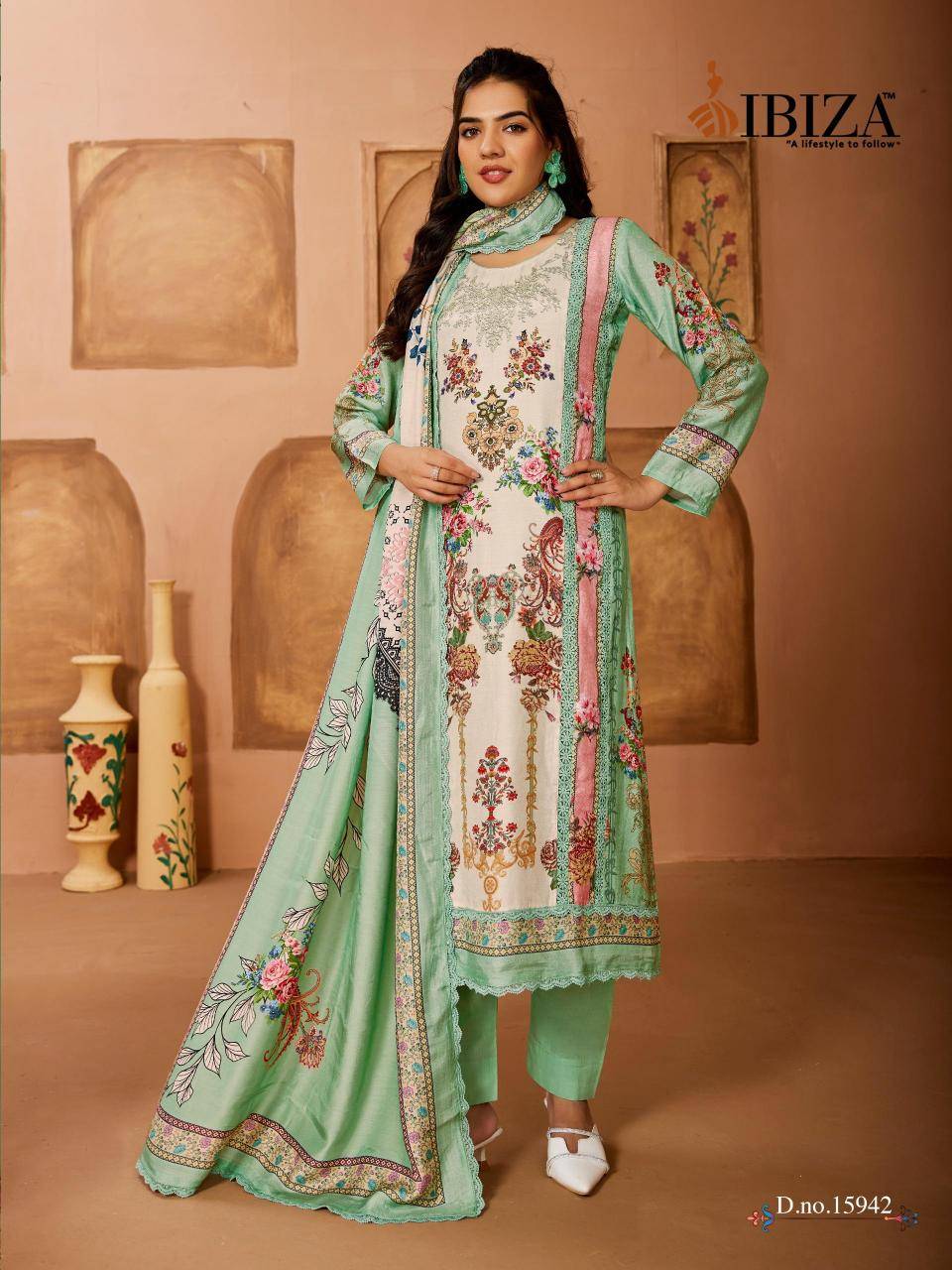 Ibiza rangrez Dress material wholesale delhi
