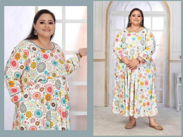 Moksh International plus size color vol 1 Wholesale Kurti Price