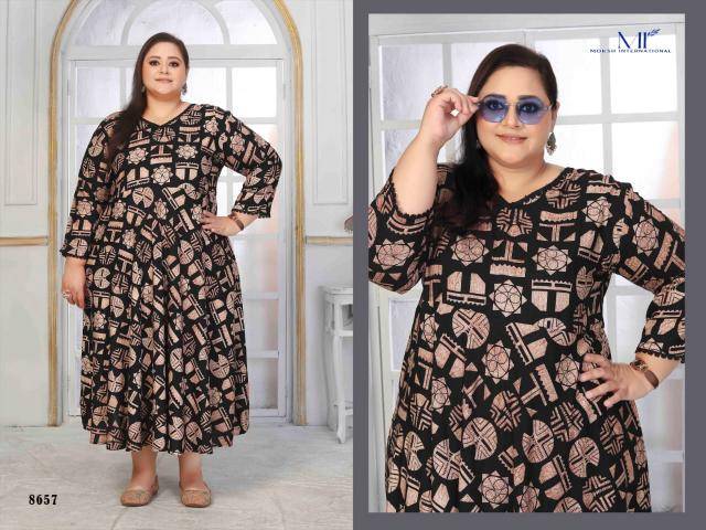 Moksh International plus size color vol 1 Wholesale Kurti Price