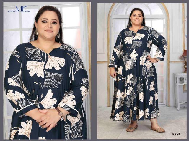 Moksh International plus size color vol 1 Wholesale Kurti Price