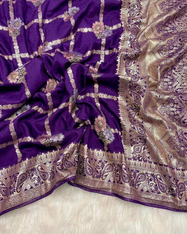 Akshara soft russian silk Saree distributor in India