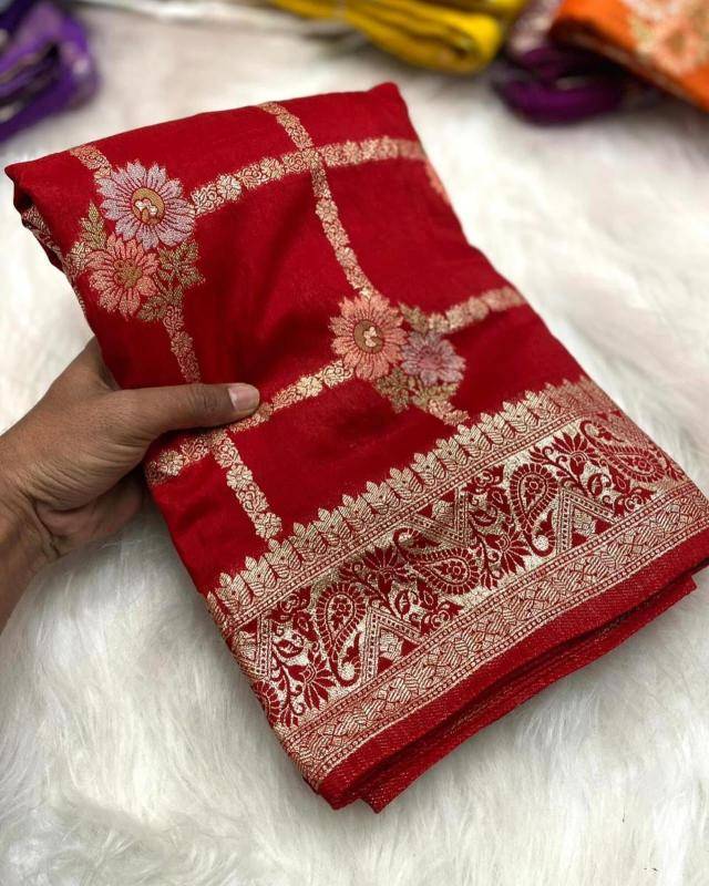 Akshara soft russian silk Saree distributor in India