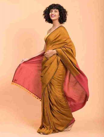 Blousewala khadi cotton  Online Saree Wholesale