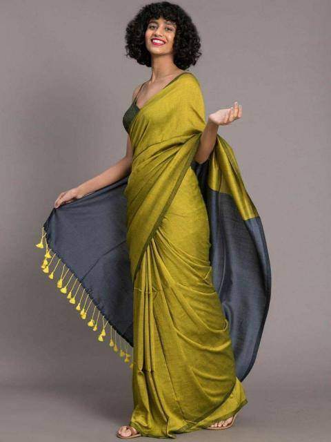 Blousewala khadi cotton  Online Saree Wholesale