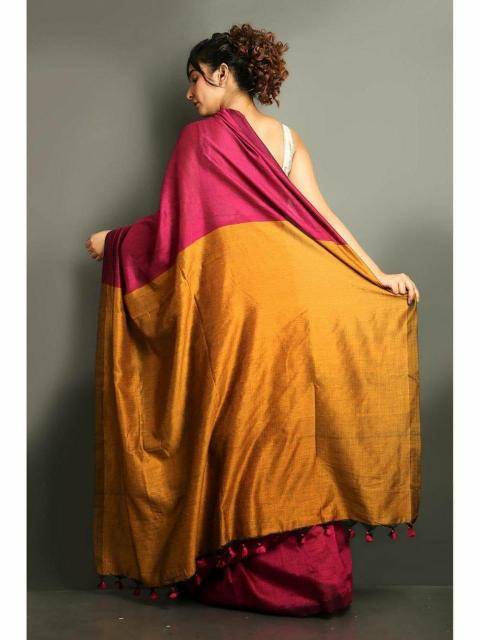 Blousewala khadi cotton  Online Saree Wholesale