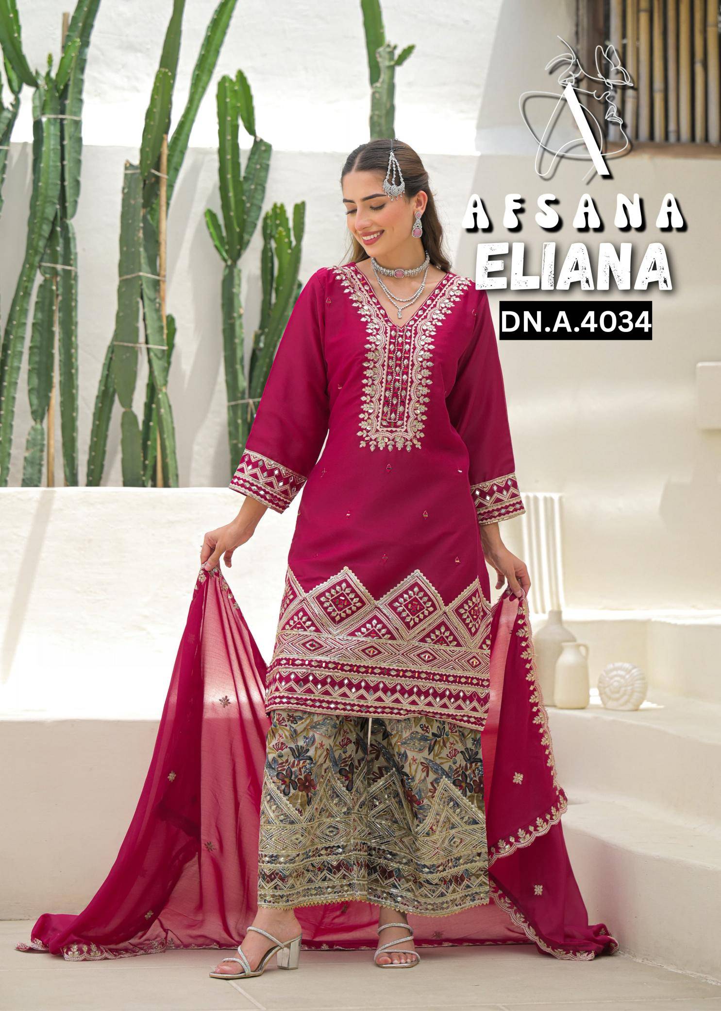 Afsana eliana Salwar Kameez  Wholesale Price List