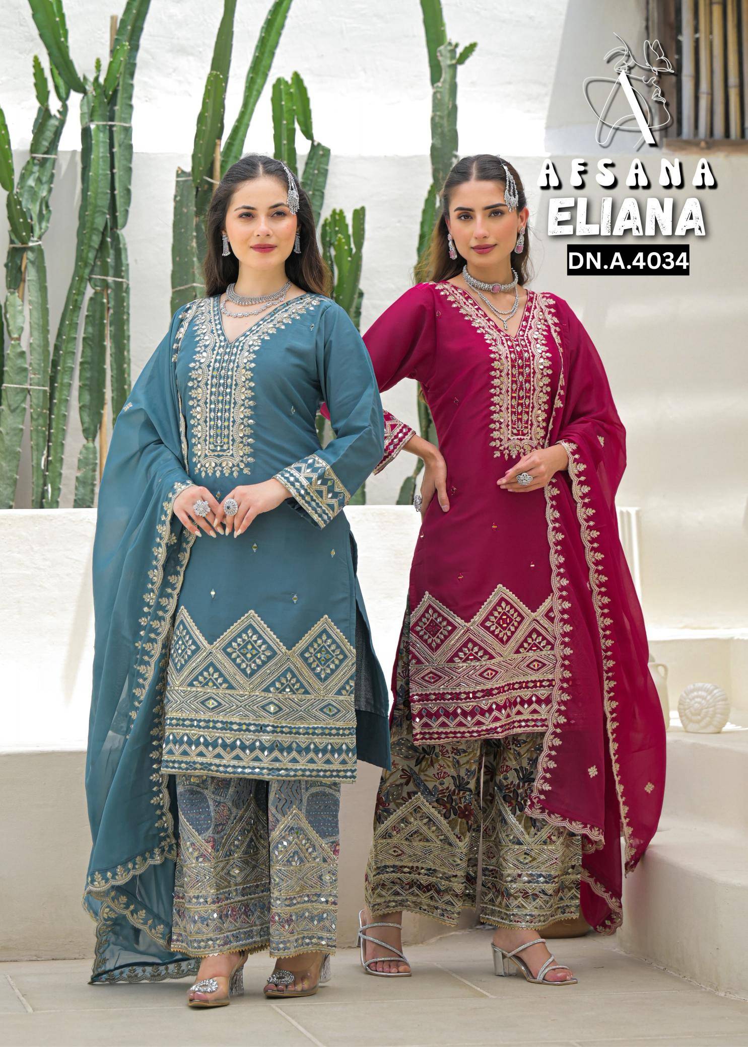 Afsana eliana Salwar Kameez  Wholesale Price List