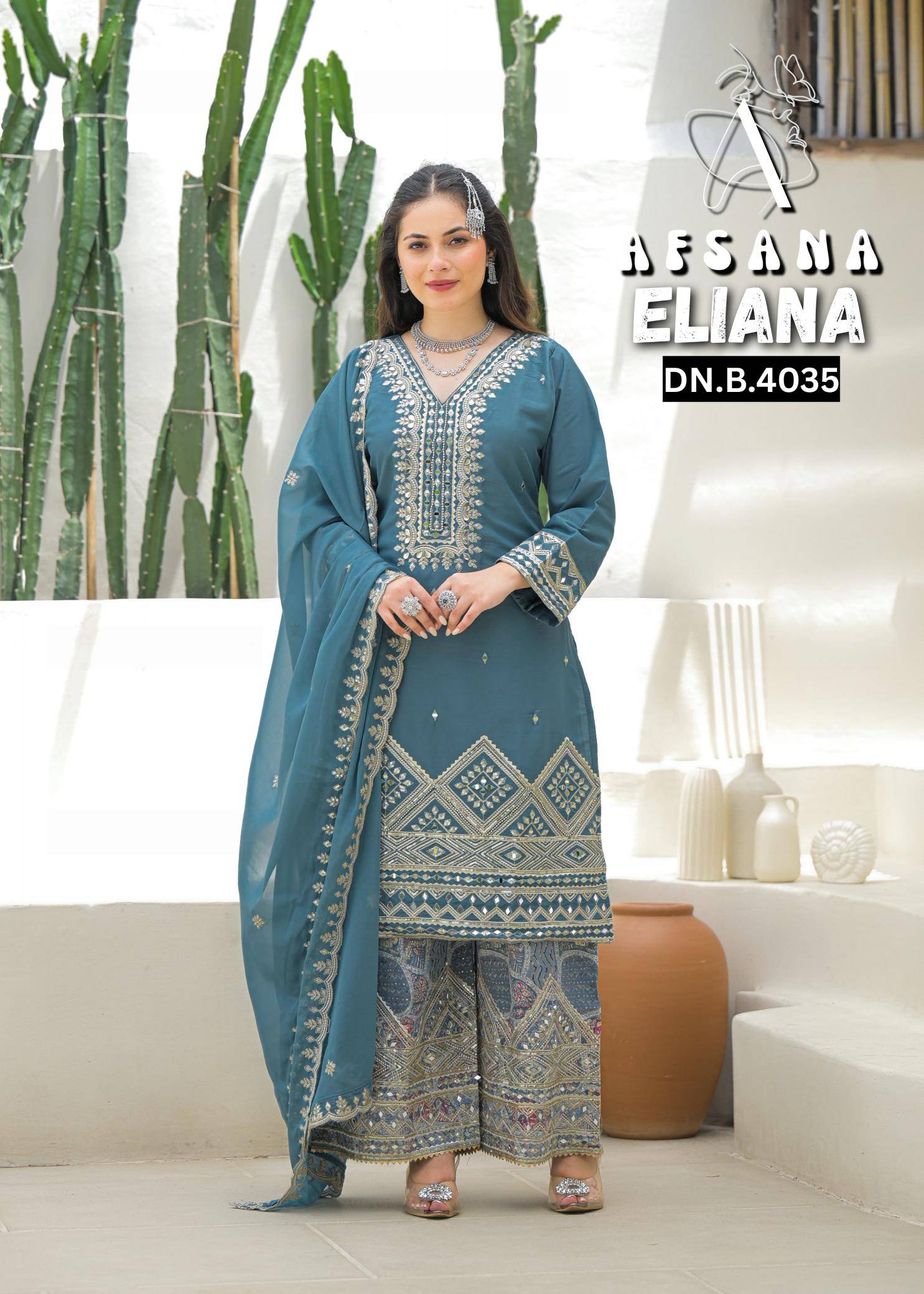 Afsana eliana Salwar Kameez  Wholesale Price List