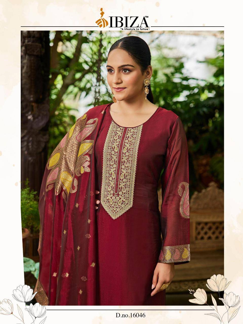 Ibiza nova Designer dress material in kolkata