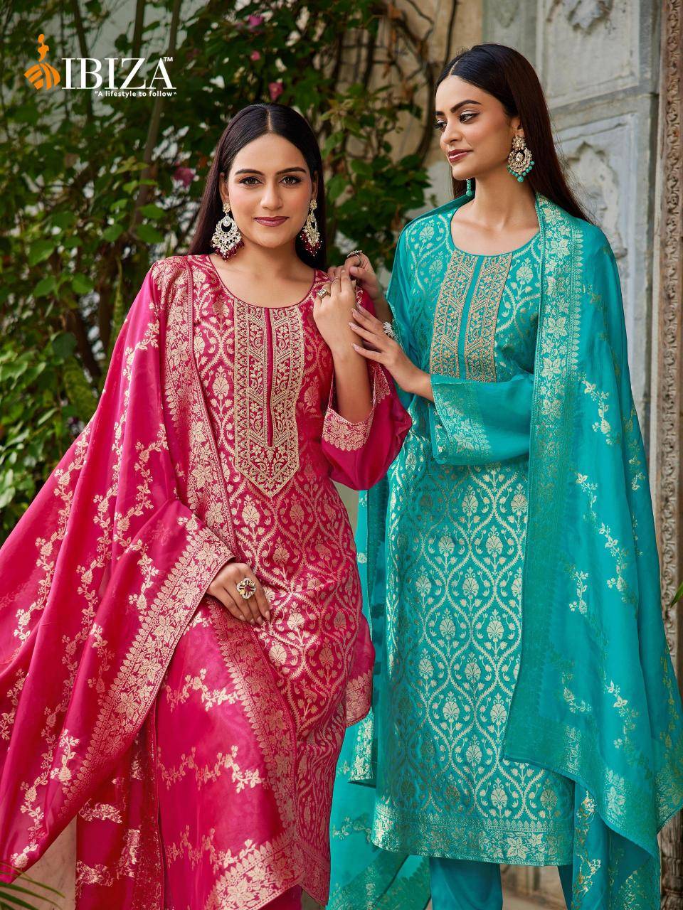 Ibiza prerna Fancy dress materials in kolkata