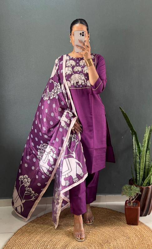 Shree salasar roman silk  Kurti Wholesale Price List