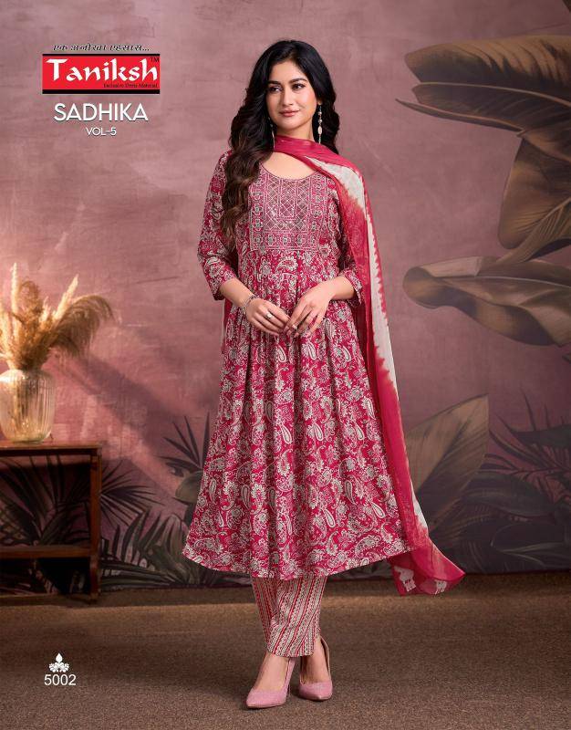 Taniksh sadhika vol 9 Kurti Wholesale Suppliers