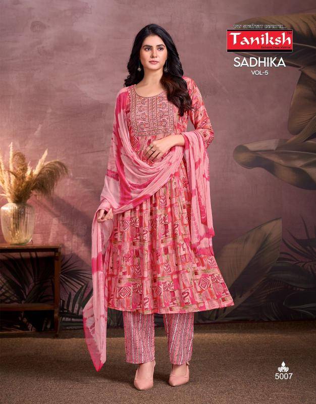 Taniksh sadhika vol 9 Kurti Wholesale Suppliers