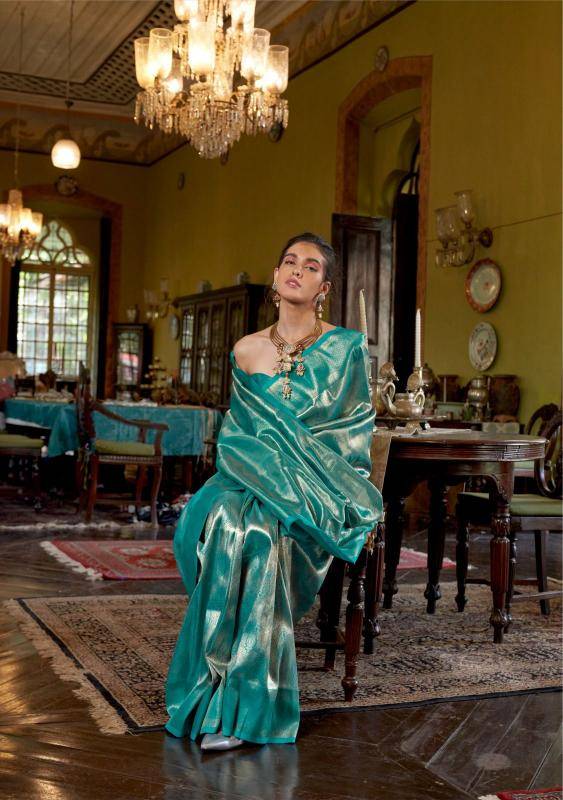 Rajtex kanjeepuram canva Saree supplier in Delhi