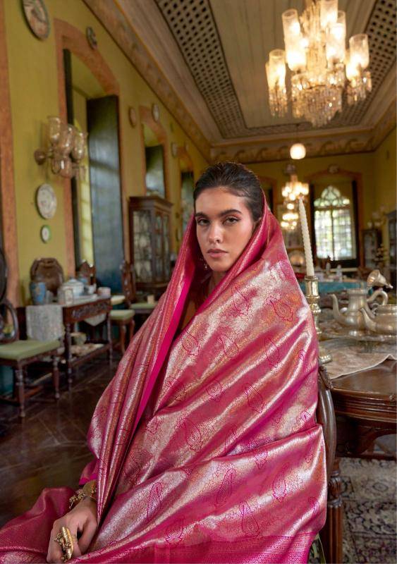 Rajtex kanjeepuram canva Saree supplier in Delhi