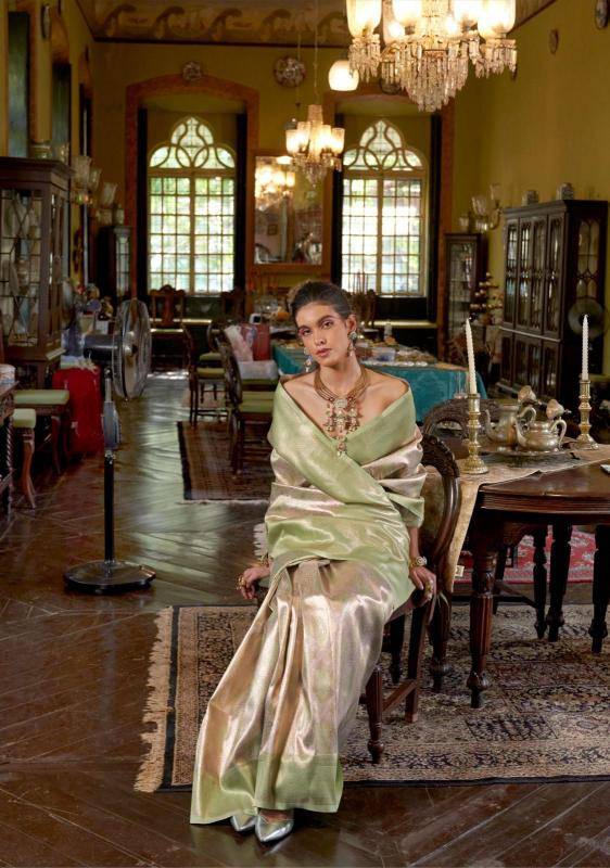 Rajtex kanjeepuram canva Saree supplier in Delhi