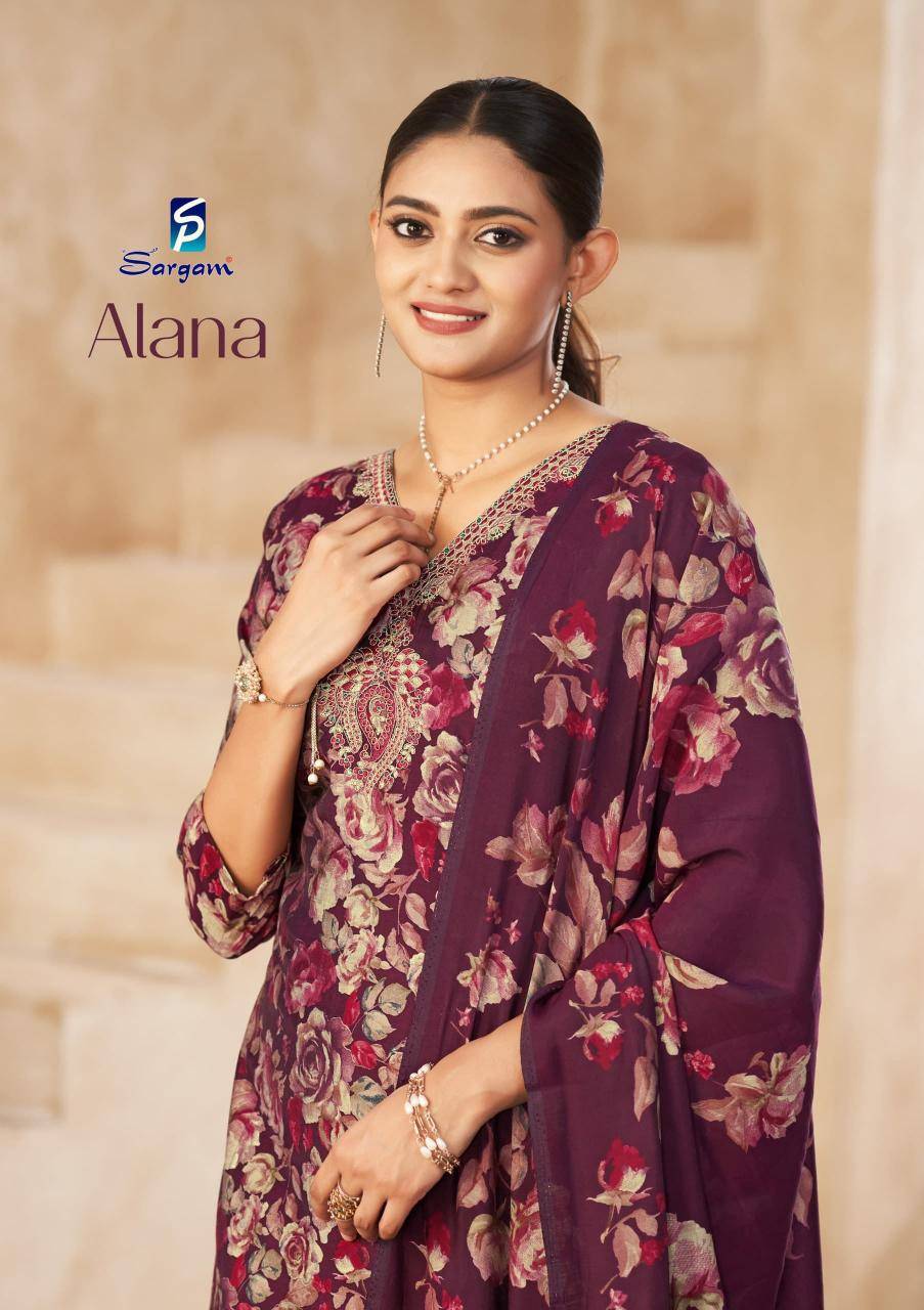 Sargam alana Surat dress material wholesale rates