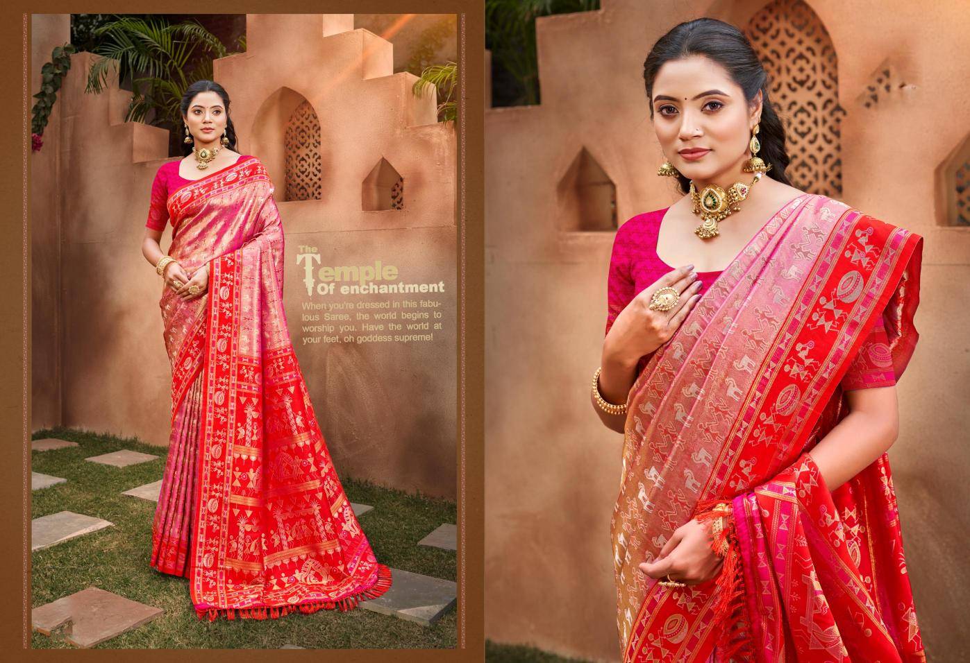 BUNAWAT - Piya Basanti Silk Vol - 02 Saree wholesaler in Delhi