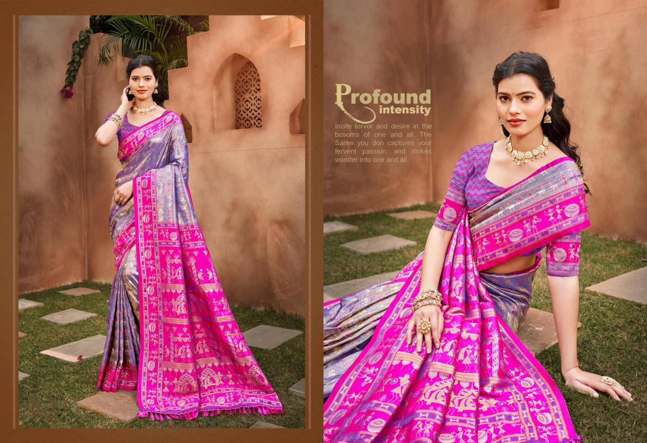 BUNAWAT - Piya Basanti Silk Vol - 02 Saree wholesaler in Delhi