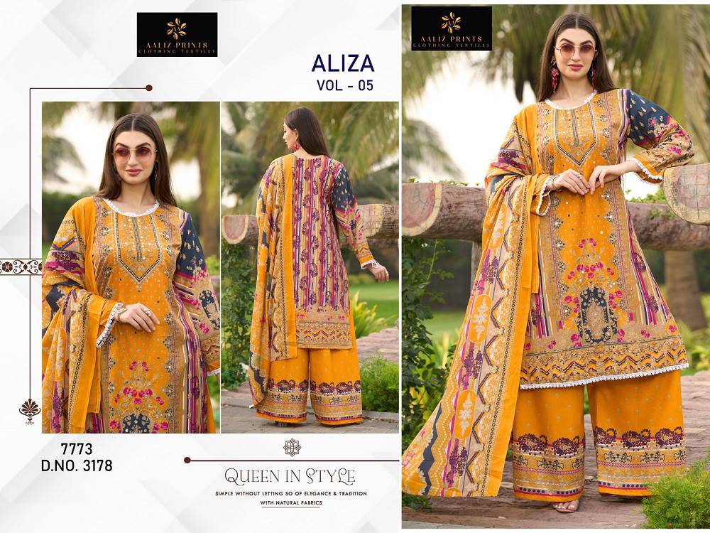 Aaliz Aaliza Vol 5 Party wear dress material wholesalers