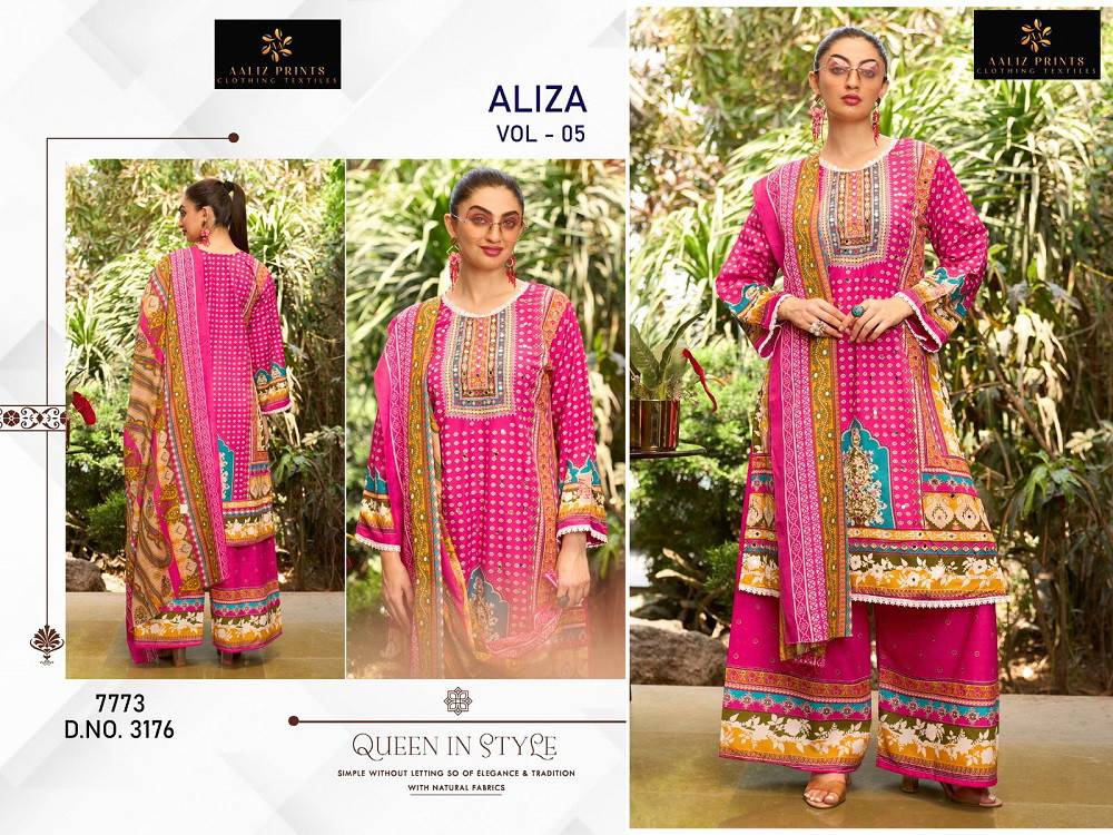 Aaliz Aaliza Vol 5 Party wear dress material wholesalers