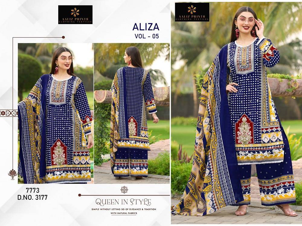 Aaliz Aaliza Vol 5 Party wear dress material wholesalers