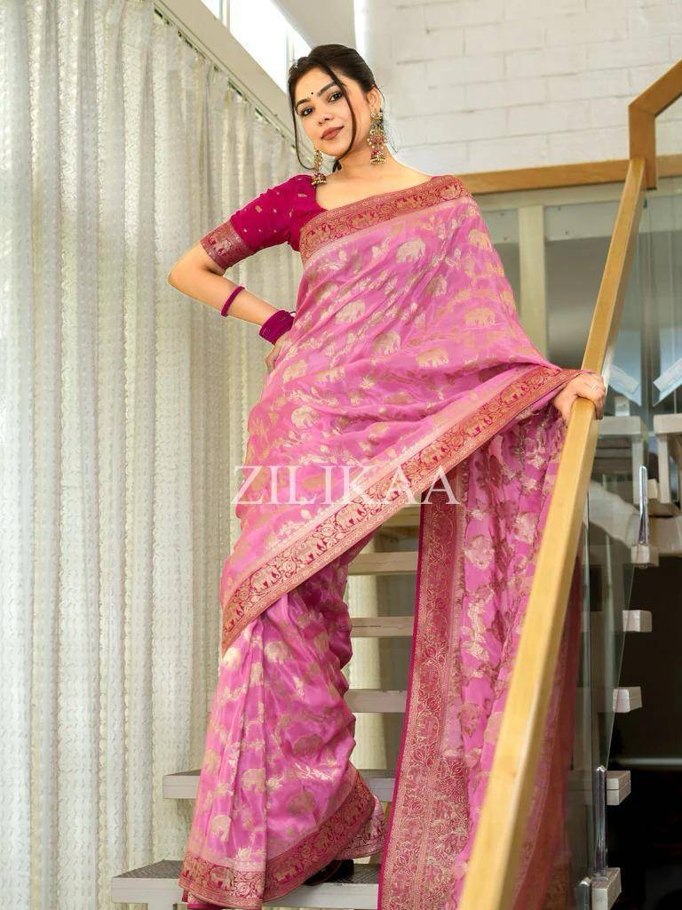Banarasi Patola 45221 Bulk Saree purchase in ahmedabad