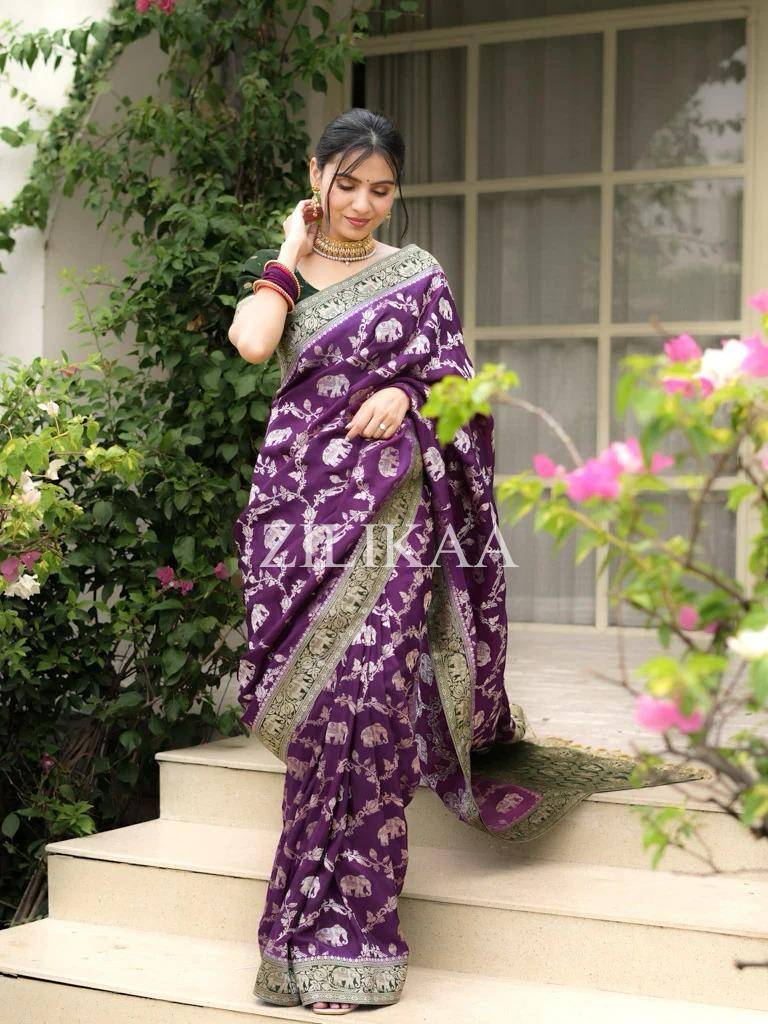 Banarasi Patola 45221 Bulk Saree purchase in ahmedabad