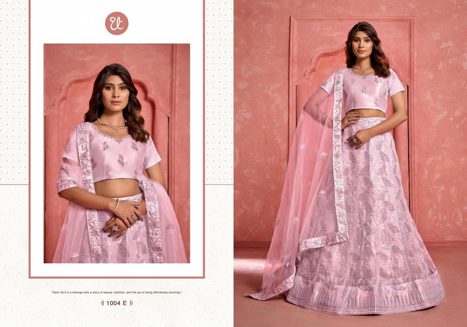 Eeva Vol 3 Exclusive Lehengha choli collection at wholesale price