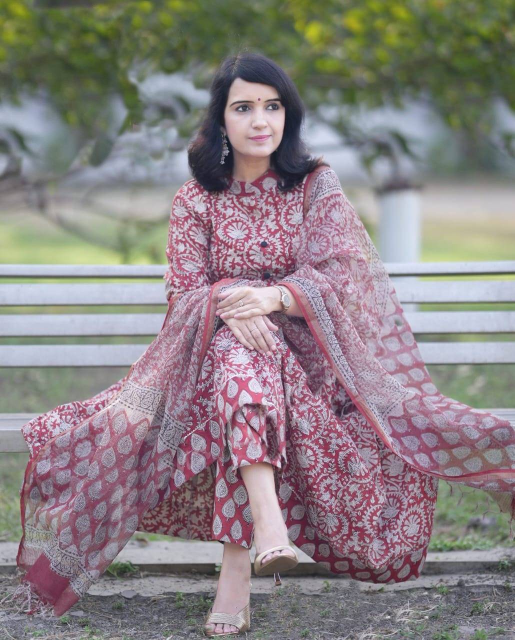 Dhruvi 313 Viscose Designer Kurtis in Ahmedabad