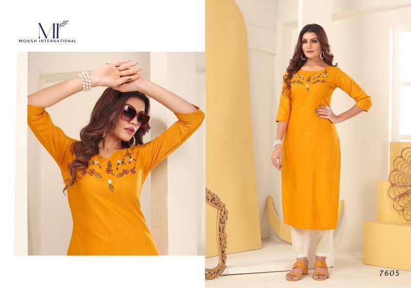Moksh International diva vol 1 Kurti exporters in India