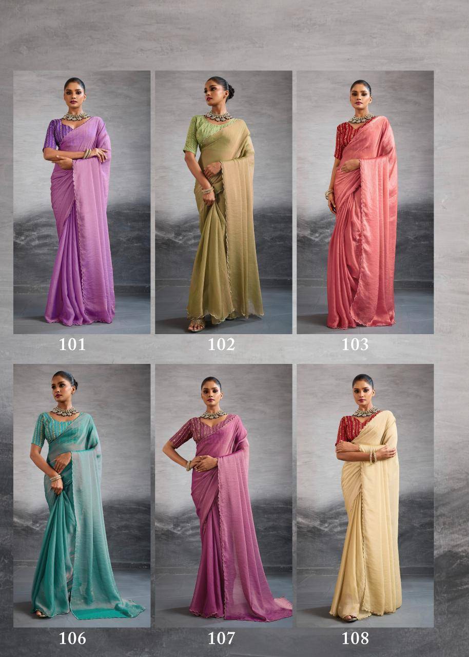 Shorya stavan canva Printed saree distributors