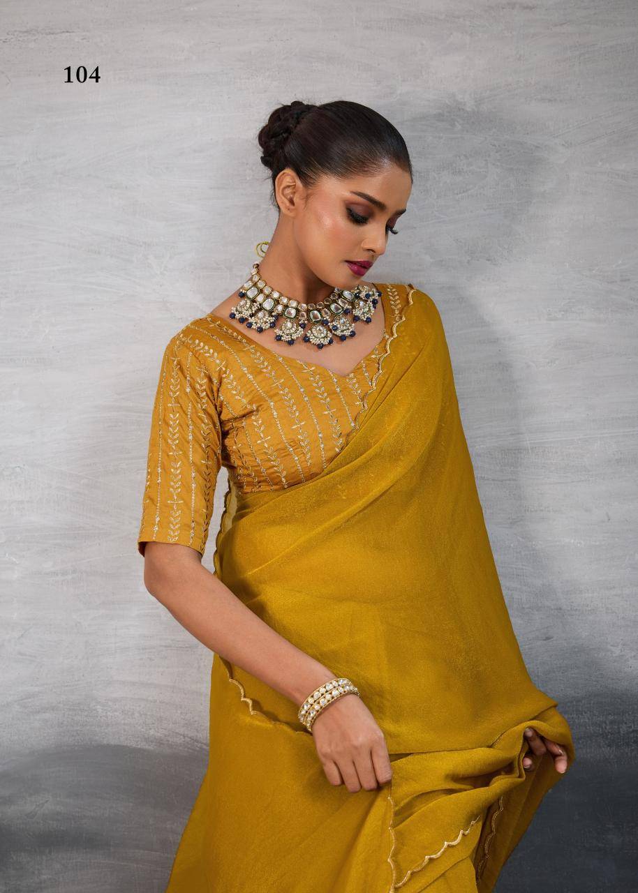 Shorya stavan canva Printed saree distributors