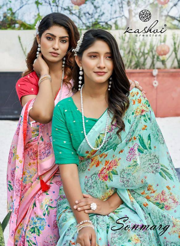 Shorya sonmarg moss Party wear saree wholesalers