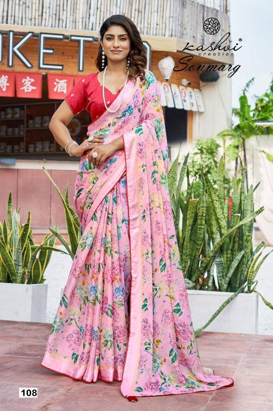 Shorya sonmarg moss Party wear saree wholesalers