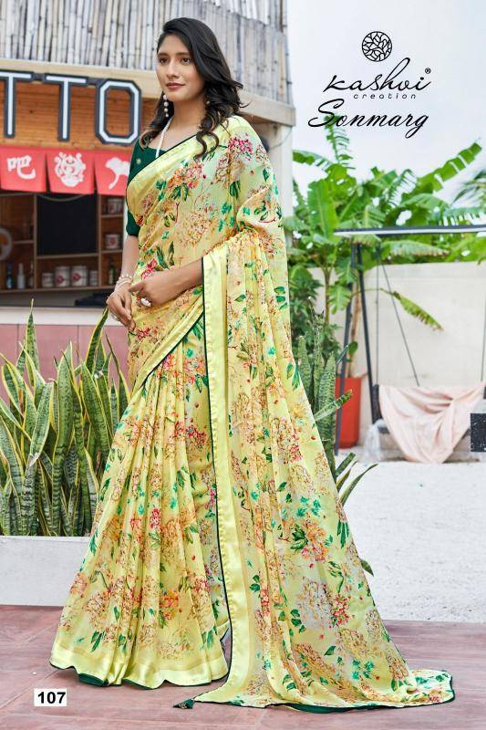 Shorya sonmarg moss Party wear saree wholesalers