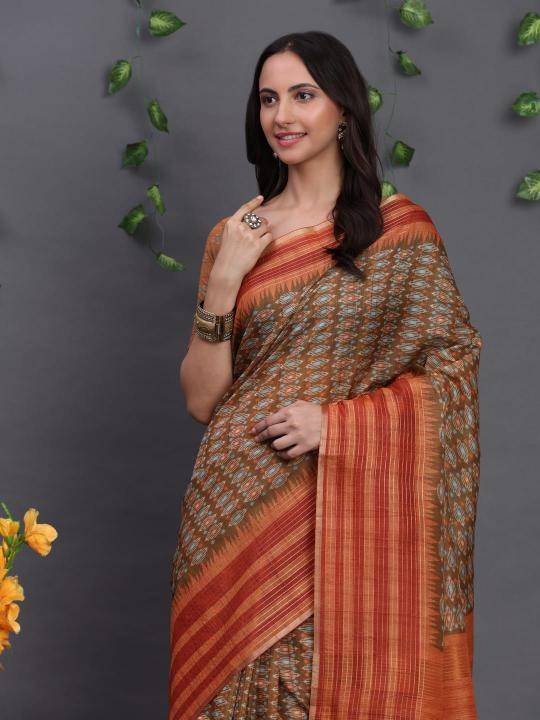 Akshara bhagalpuri tussar art silk Wholesale silk saree distributors in India