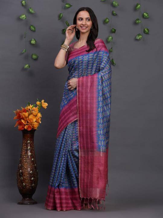Akshara bhagalpuri tussar art silk Wholesale silk saree distributors in India